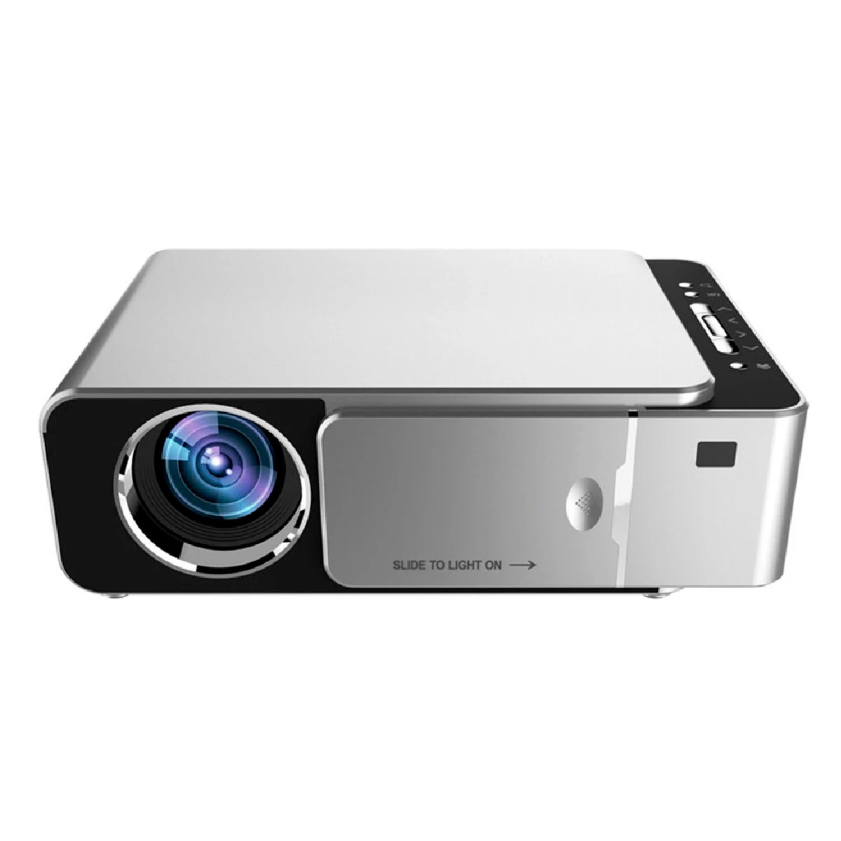 Projetor LED LCD Espelhamento de Celular Android e iOS com Wi-Fi 3500 Lumens T6P Plus