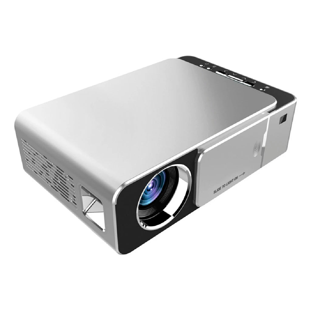 Projetor LED LCD Espelhamento de Celular Android e iOS com Wi-Fi 3500 Lumens T6P Plus