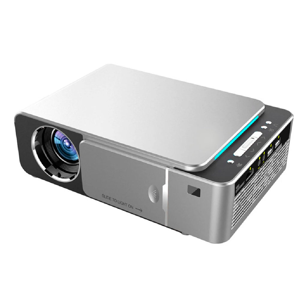 Projetor LED LCD Espelhamento de Celular Android e iOS com Wi-Fi 3500 Lumens T6P Plus