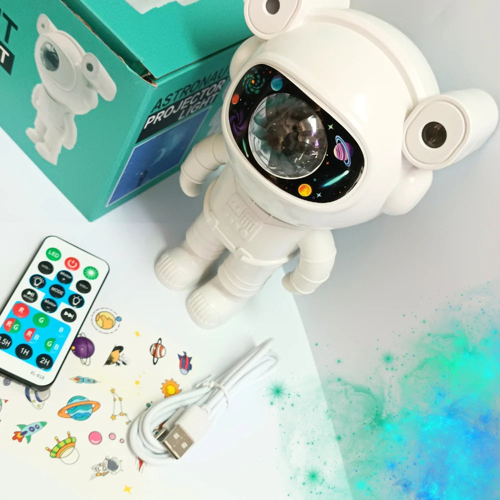 Projetor Galáxia Astronauta com Bluetooth
