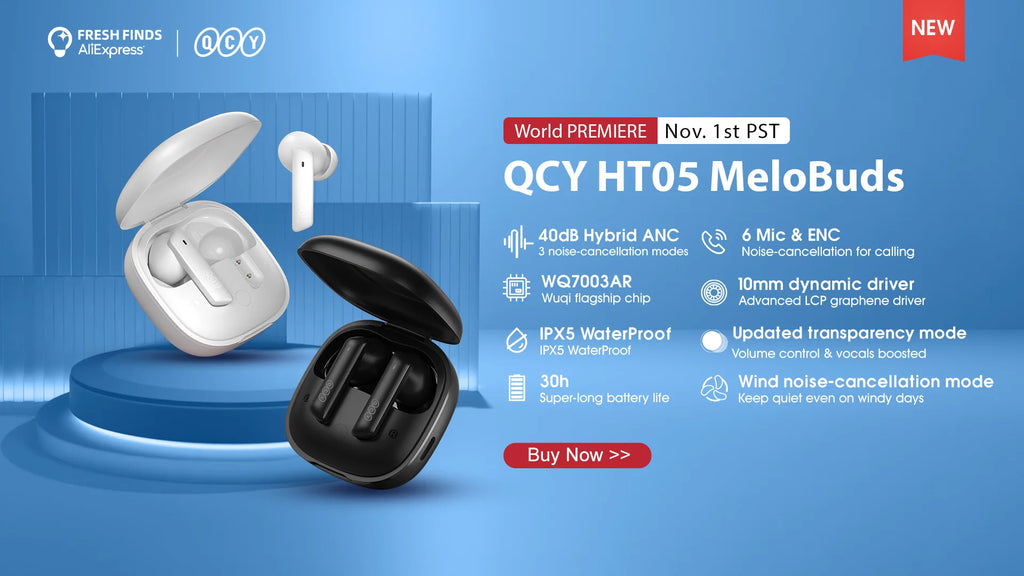 Earpod QCY HT05 Active Noise Cancelling