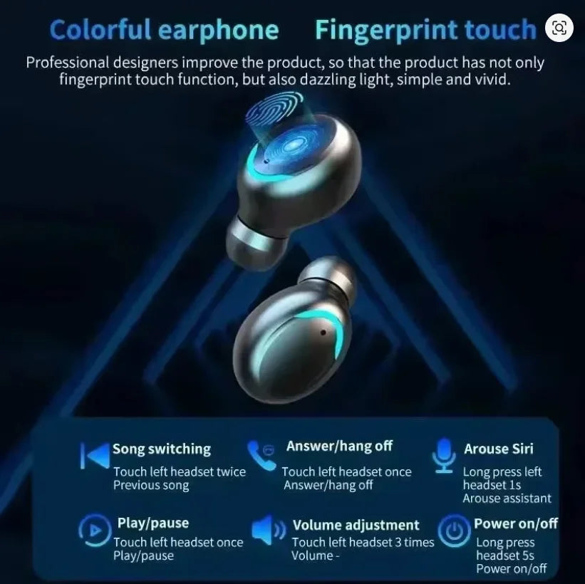 Earpod Highbass TWS A prova de água