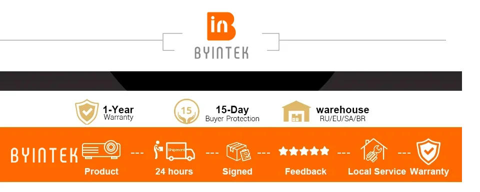 Projetor 4K BYINTEK LOVE U4