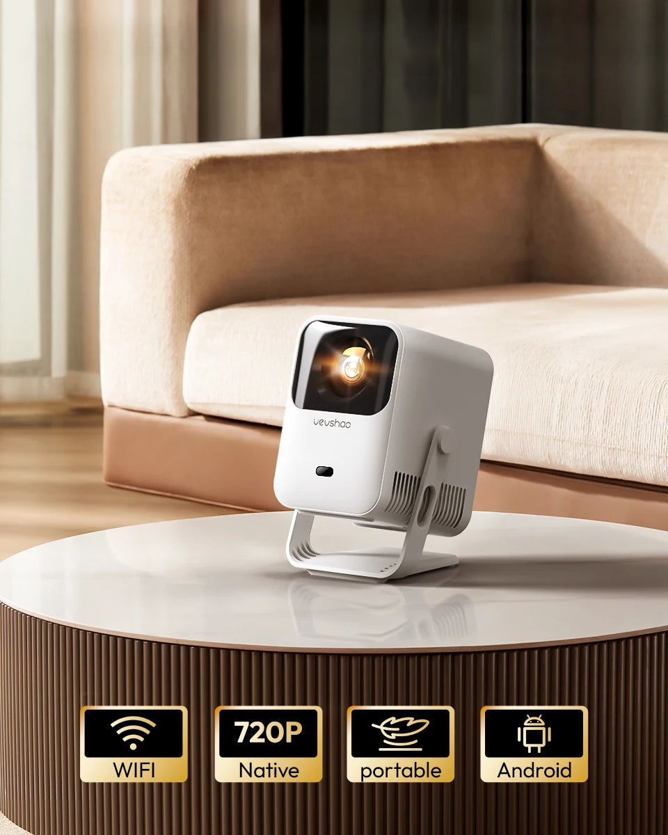 Projetor Portátil Vevshao A15 Smart