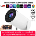 Projetor Portátil Hd 150 Polegadas 4K