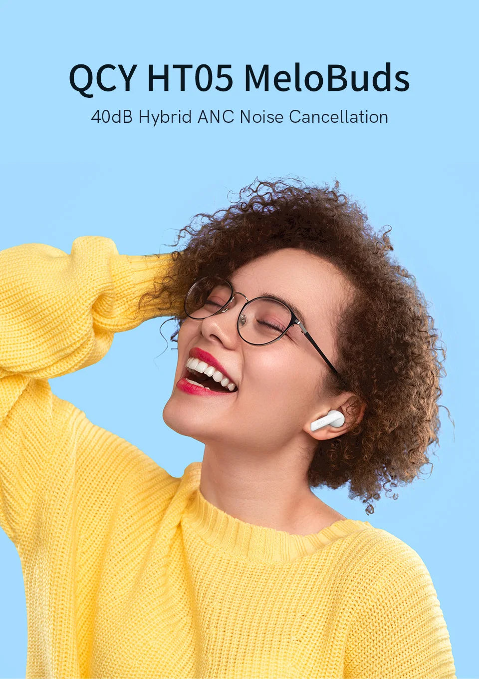 Earpod QCY HT05 Active Noise Cancelling