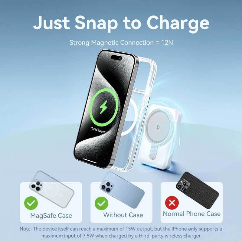 Vention BR 5000mAh Power Bank 15w Magnetic