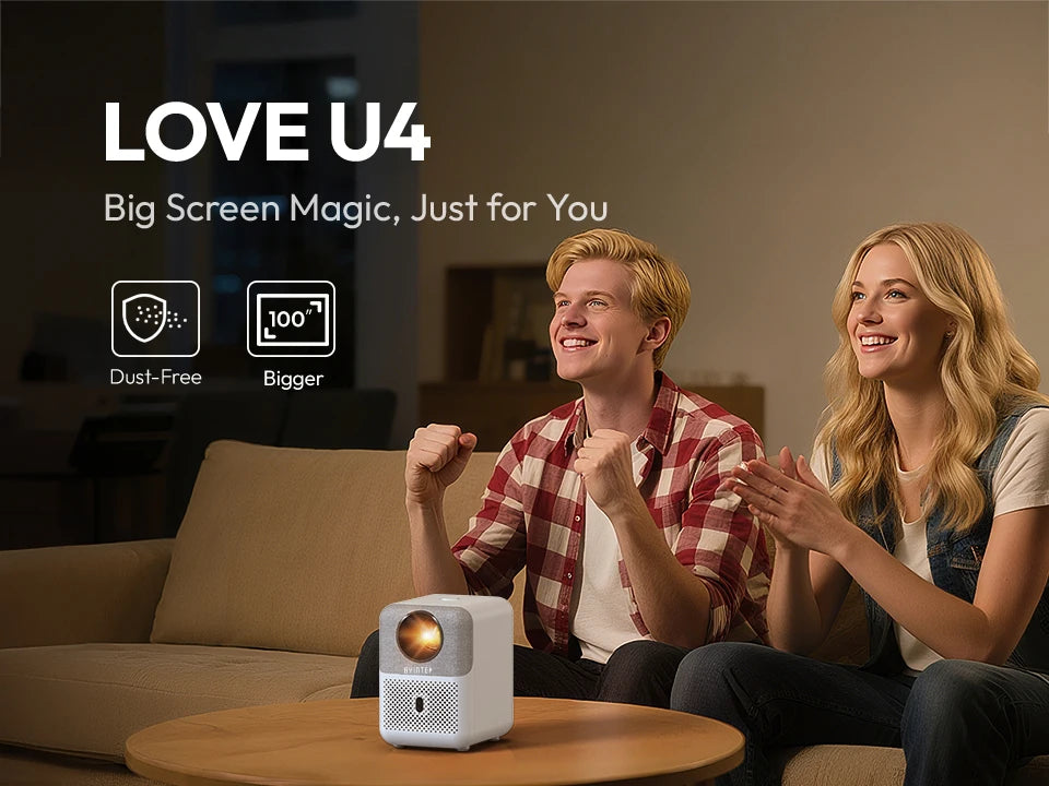 Projetor 4K BYINTEK LOVE U4